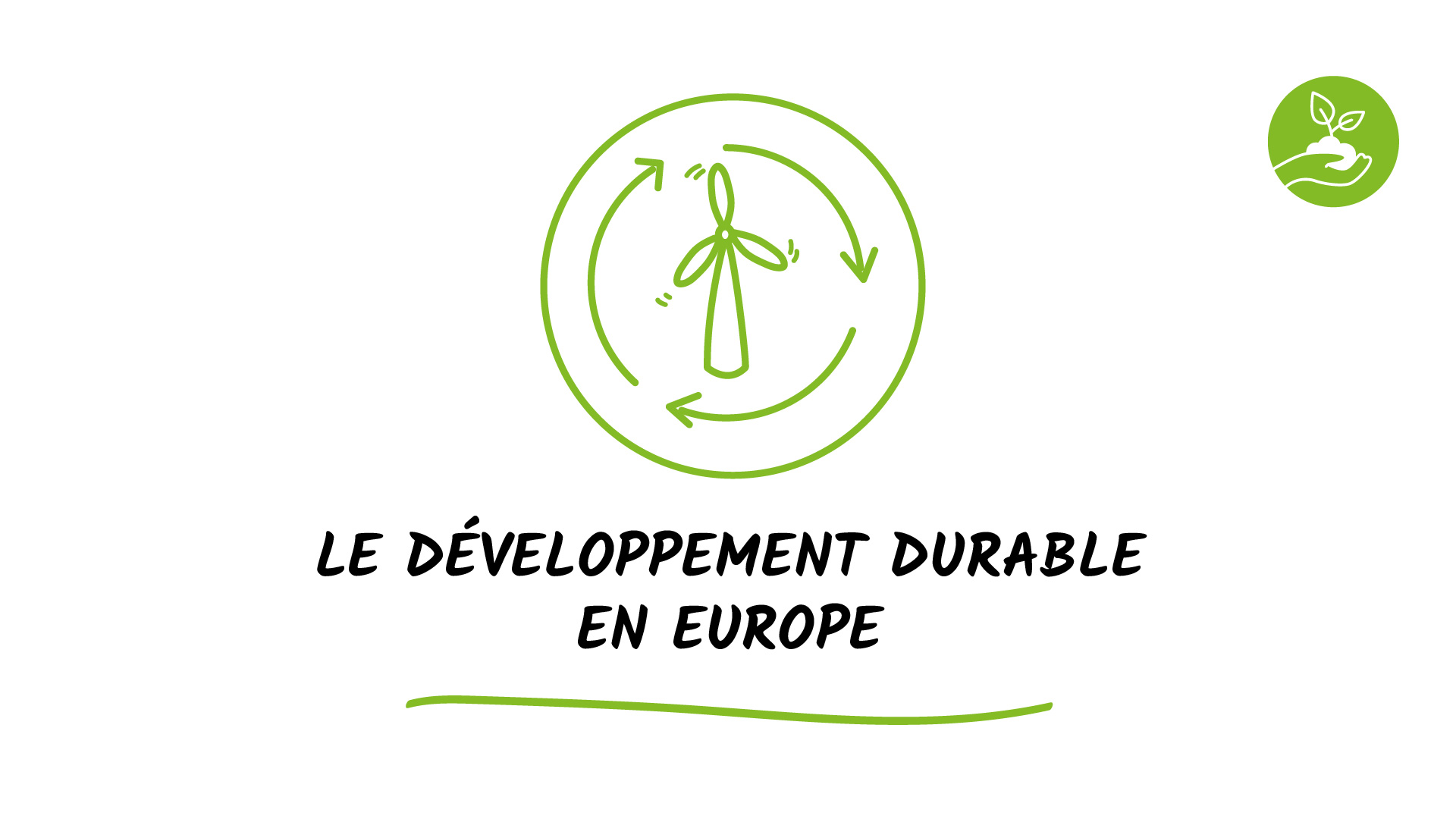 Le développement durable en Europe
